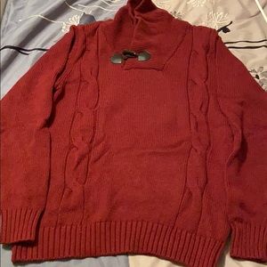 Red Gap Heavy Sweater